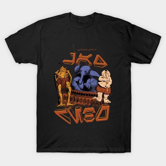 Max Rebo Band T-Shirt by retrosaurus